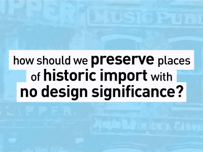 Preserving History, Not Design